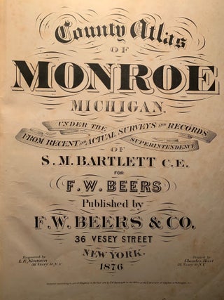 County Atlas of Monroe Michigan