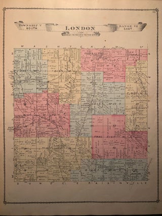 County Atlas of Monroe Michigan