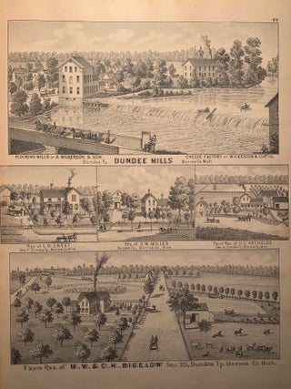 County Atlas of Monroe Michigan