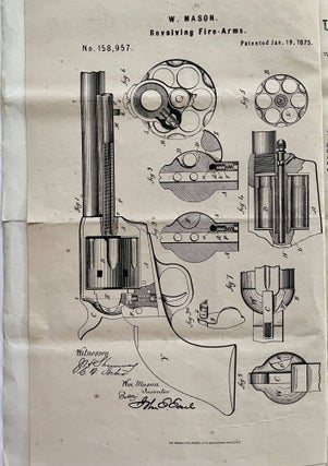Item #1004 [Firearms] Lot of 9 Patent Transfers from Colt’s Patent Firearms Manufacturing...