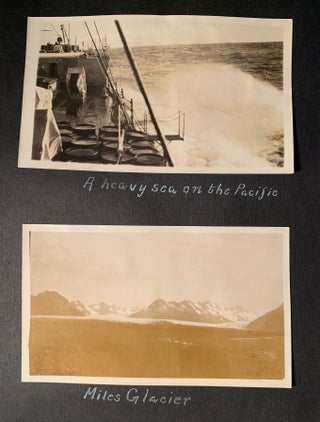 Photo Album USS Prometheus Tour of China, Philippines, Hawaii, Samoa, Japan, Alaska and the Panama Canal ca 1915-1916
