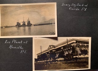 Photo Album USS Prometheus Tour of China, Philippines, Hawaii, Samoa, Japan, Alaska and the Panama Canal ca 1915-1916