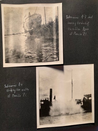 Photo Album USS Prometheus Tour of China, Philippines, Hawaii, Samoa, Japan, Alaska and the Panama Canal ca 1915-1916