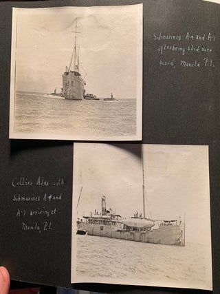 Photo Album USS Prometheus Tour of China, Philippines, Hawaii, Samoa, Japan, Alaska and the Panama Canal ca 1915-1916