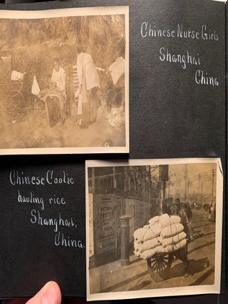 Photo Album USS Prometheus Tour of China, Philippines, Hawaii, Samoa, Japan, Alaska and the Panama Canal ca 1915-1916
