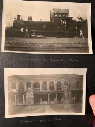 Photo Album USS Prometheus Tour of China, Philippines, Hawaii, Samoa, Japan, Alaska and the Panama Canal ca 1915-1916
