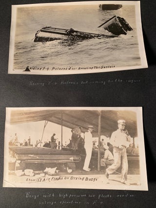 Photo Album USS Prometheus Tour of China, Philippines, Hawaii, Samoa, Japan, Alaska and the Panama Canal ca 1915-1916