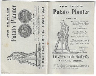 Item #1012 [Advertising] The Jervis Potato Planter. Messrs. Battle The Jervis Potato Planter Co.,...