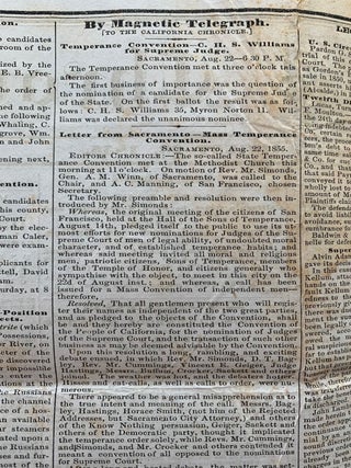 Daily California Chronicle Vol. IV No. 81 August 23, 1855