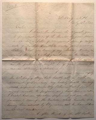 Item #1101 [Civil War] Autograph Letter Signed to Brig. Genl. S.G. Griffin, 2nd Brig. 2d Div. 9th...
