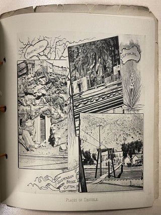 Rare Mining View Book, Views of the Clifton-Morenci Copper Belt, or Souvenir of the Clifton-Morenci Copper Belt of Arizona, Photo-Gravures