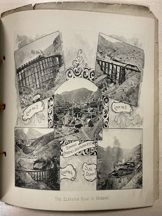 Rare Mining View Book, Views of the Clifton-Morenci Copper Belt, or Souvenir of the Clifton-Morenci Copper Belt of Arizona, Photo-Gravures