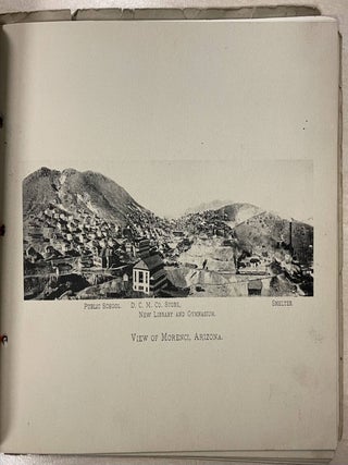 Rare Mining View Book, Views of the Clifton-Morenci Copper Belt, or Souvenir of the Clifton-Morenci Copper Belt of Arizona, Photo-Gravures
