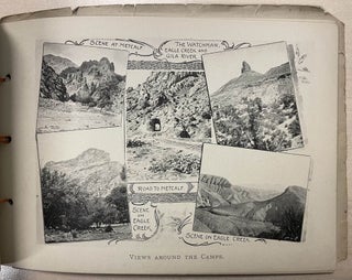 Rare Mining View Book, Views of the Clifton-Morenci Copper Belt, or Souvenir of the Clifton-Morenci Copper Belt of Arizona, Photo-Gravures
