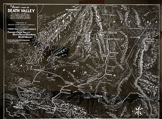 Item #1144 Vicinity Map of Death Valley. Pacific Coast Borax Company