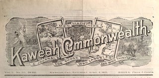 Kaweah Commonwealth Vol. 2, No. 20 (New Series) April 4, 1891