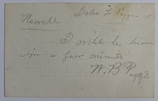 1855 Victorian Invitation Card