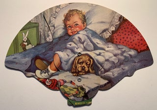 1930's Advertising Fans (5)