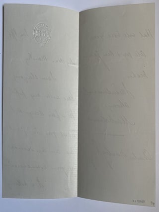 1861 ALS From Mark Lemon to Charles Manby, Bedford Hotel Letterhead, Covent Garden, London