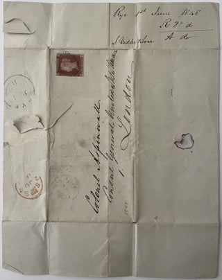 1848 Manuscript Letter to Colonel Thomas Aspinwall Concerning Mexican War