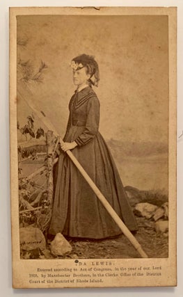 Item #1277 [Rhode Island] CDV of Ida Lewis, Famed Lighthouse Keeper and Lifesaver. Ida Lewis