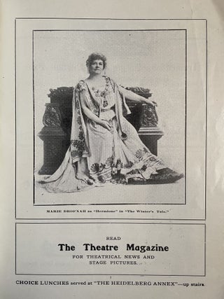 1909 Salt Lake Theatre Playbill Booklet for “The Bungle” Political Satire Play