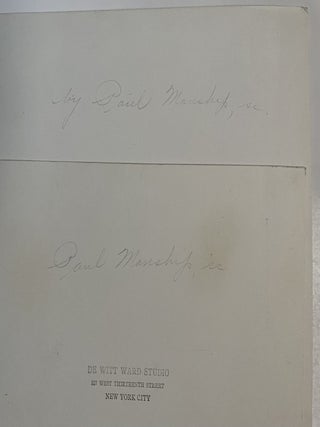 Archive of Signed Photographs and Letters by Paul Manship, American Sculptor