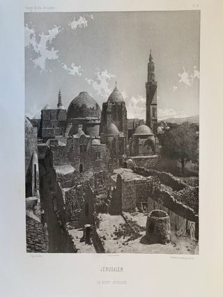 Voyage d'exploration à la mer Morte, à Petra et sur la rive gauche du Jourdain--3 Volumes plus Atlas