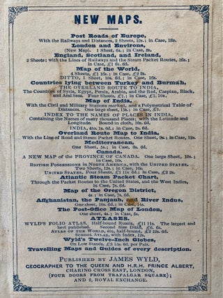 New Map of Great Britain Particularly Shewing the Inland Navigation by the Canals; and Principal Rivers, with the Railways, Finished and in Progress, and the Principal and Secondary Stations