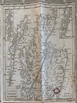 New Map of Great Britain Particularly Shewing the Inland Navigation by the Canals; and Principal Rivers, with the Railways, Finished and in Progress, and the Principal and Secondary Stations
