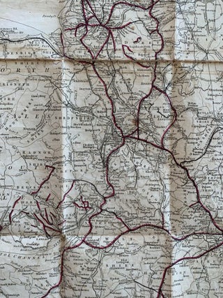 New Map of Great Britain Particularly Shewing the Inland Navigation by the Canals; and Principal Rivers, with the Railways, Finished and in Progress, and the Principal and Secondary Stations