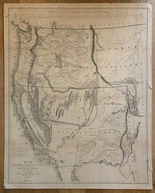 Item #1400 [John C. Fremont and Charles Preuss] Map of Oregon and Upper California--1848. John C....