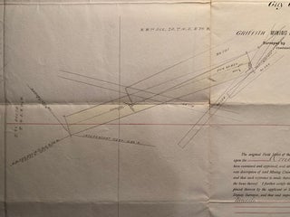 Plat of the Claim of Guy C. Hayes and Geo. B. Tyler Upon the Omega Lode, Griffith Mining District, Clear Creek County, Col.--1878