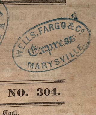 Daily Alta California Vol. V No. 304 San Francisco, November 2, 1854