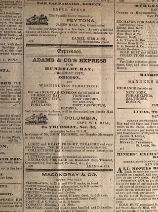 Daily Alta California Vol. V No. 304 San Francisco, November 2, 1854