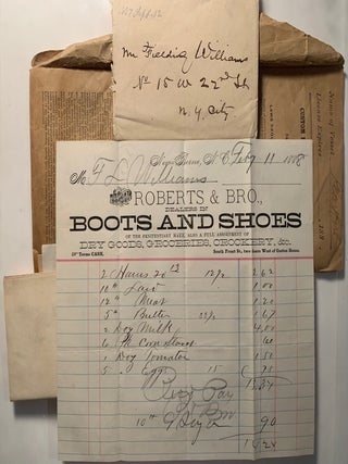 Vast Ephemera Collection of Prominent New York & Rhode Island Family in the Gilded Age