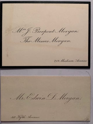 Vast Ephemera Collection of Prominent New York & Rhode Island Family in the Gilded Age