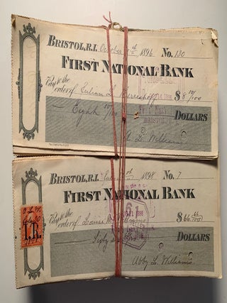 Vast Ephemera Collection of Prominent New York & Rhode Island Family in the Gilded Age