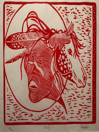 Item #1648 Unity--Limited Edition Screen Print 5/30, Signed. Ray Yazzie