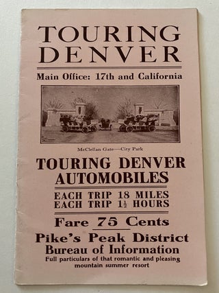 Item #1654 Touring Denver