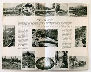 Drowsy Water Ranch--Hot Sulphur Springs, Colorado Promotional Pamphlet
