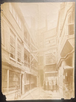 Item #1857 Albumen Photograph of the “Old George Inn” (Shakespeare's Pub