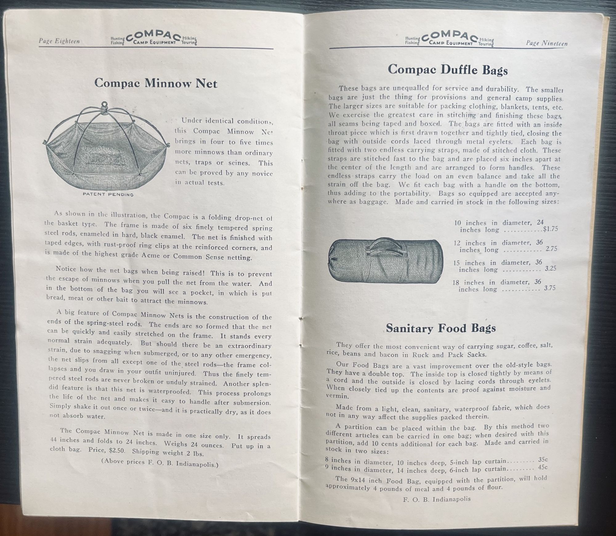Compac Sales Compac Tent Company Sales Brochure