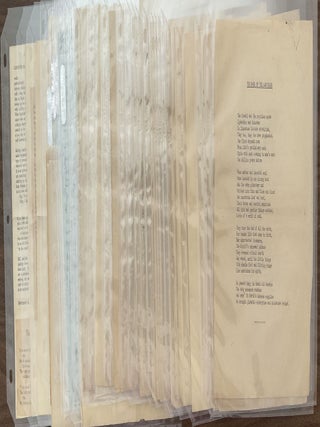 Archive of Poet John Penrose Angold with "Collected Poems" Published in 1952