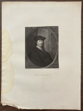 11 Steel Engravings After Rembrandt--Early 19th Century--de Frey, Claessens, Malbetel, Massard, and Rosaspima