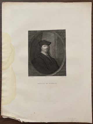 11 Steel Engravings After Rembrandt--Early 19th Century--de Frey, Claessens, Malbetel, Massard, and Rosaspima