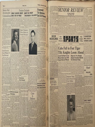 Uni--Student Newspaper for University High School, Oakland, California, Broken Run 1942-1945