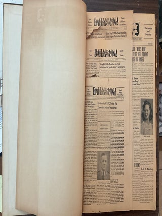 Uni--Student Newspaper for University High School, Oakland, California, Broken Run 1942-1945