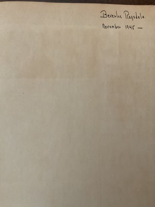Uni--Student Newspaper for University High School, Oakland, California, Broken Run 1942-1945