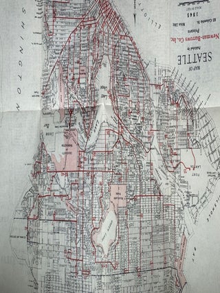 Seattle Map and City Guide 1945: Interesting Facts about Seattle and the Pacific Northwest